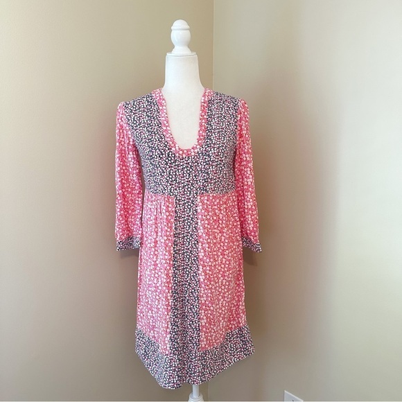 Boden Mollie Dot Circle Print Dress - 4 - Picture 16 of 16